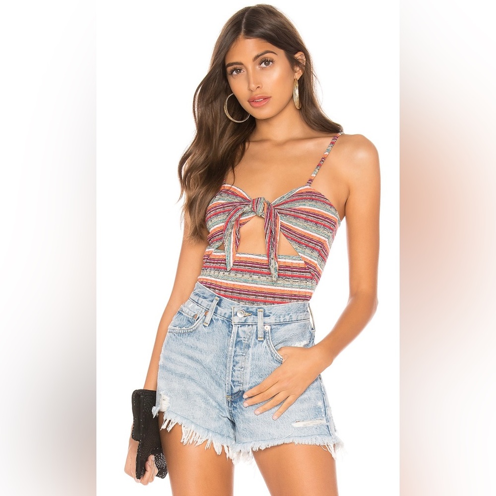 Privacy Please- Emory Bodysuit-Multicolor